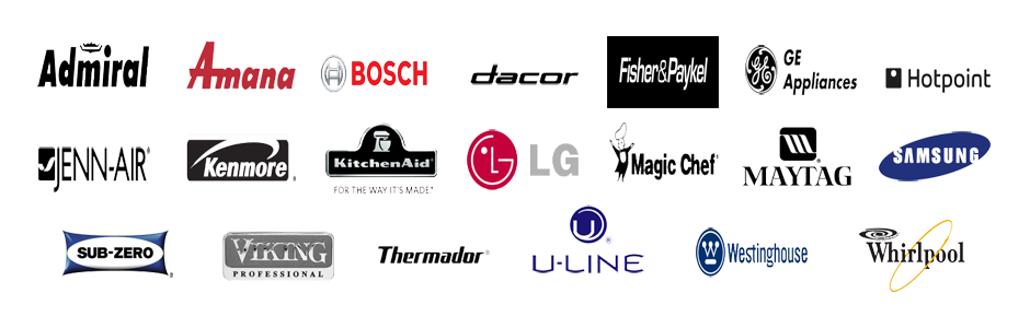 appliance brands we service
